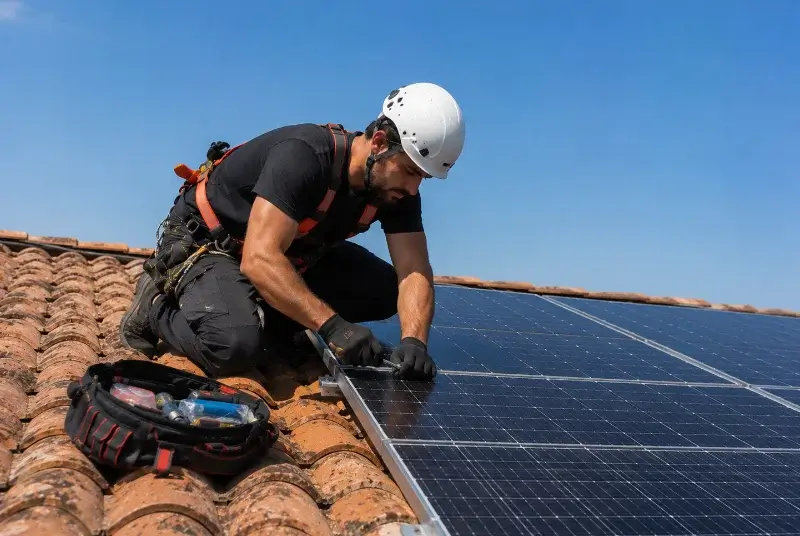 Maintenance et monitoring de panneaux solaires à Maureilhan