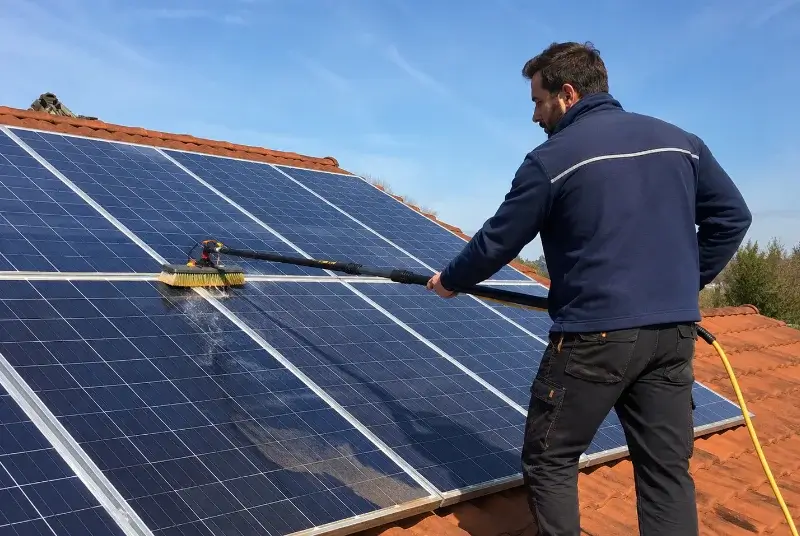 Nettoyage et entretien de panneaux solaires à Maureilhan