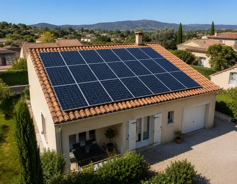 Prime à l'autoconsommation panneaux solaires Maureilhan — aide financière de l'État